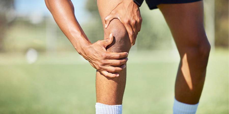 Football Knee Injury