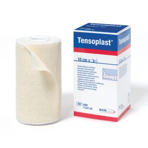 Tensoplast Box next to bandage